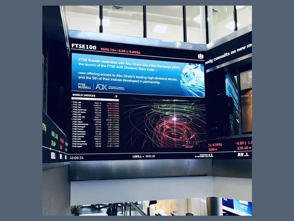 ADX unveils FTSE ADX Dividend Stars Index to spotlight high-yield companies