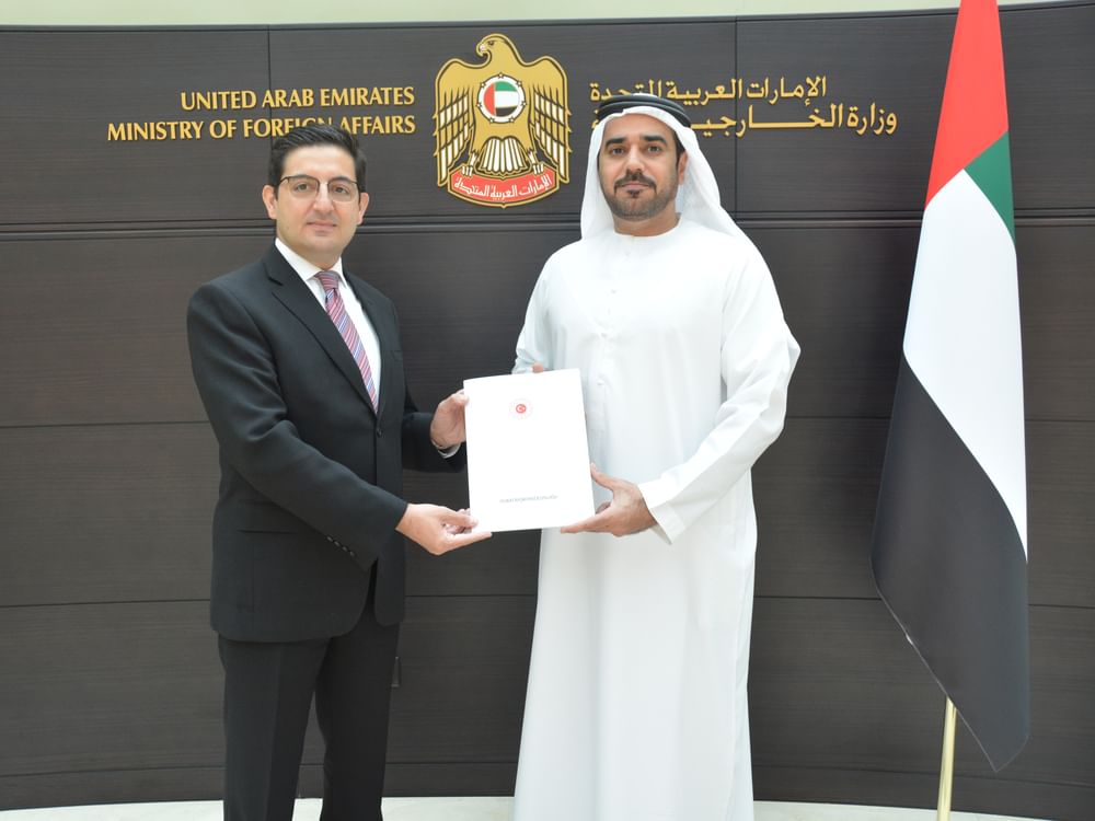 MoFA receives consular credentials from Consul General of Republic of Türkiye