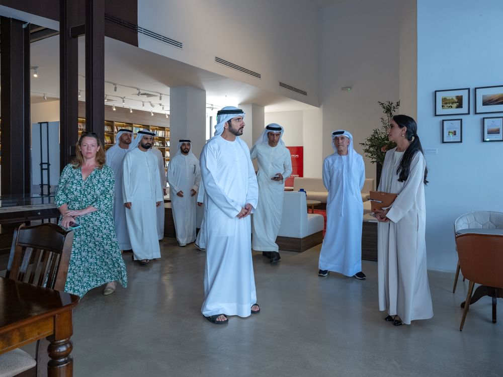 Hamdan bin Mohammed visits Al Serkal Avenue, commends its role in enriching Dubai’s creative ecosystem