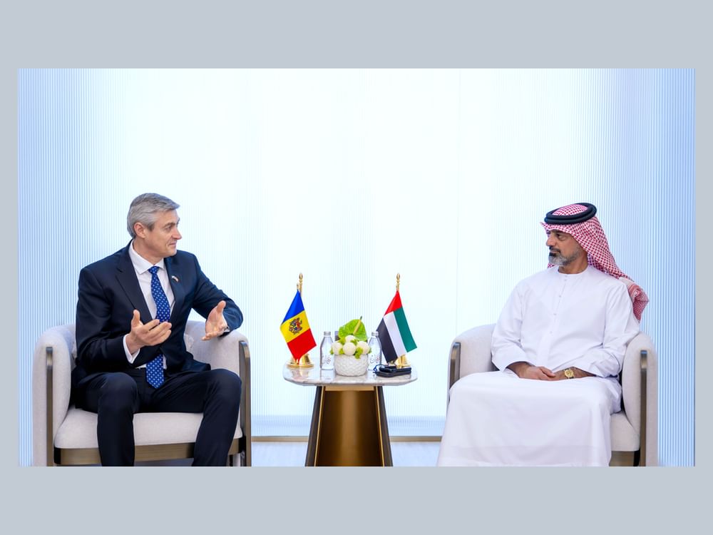 Ajman Crown Prince receives Moldovan Ambassador