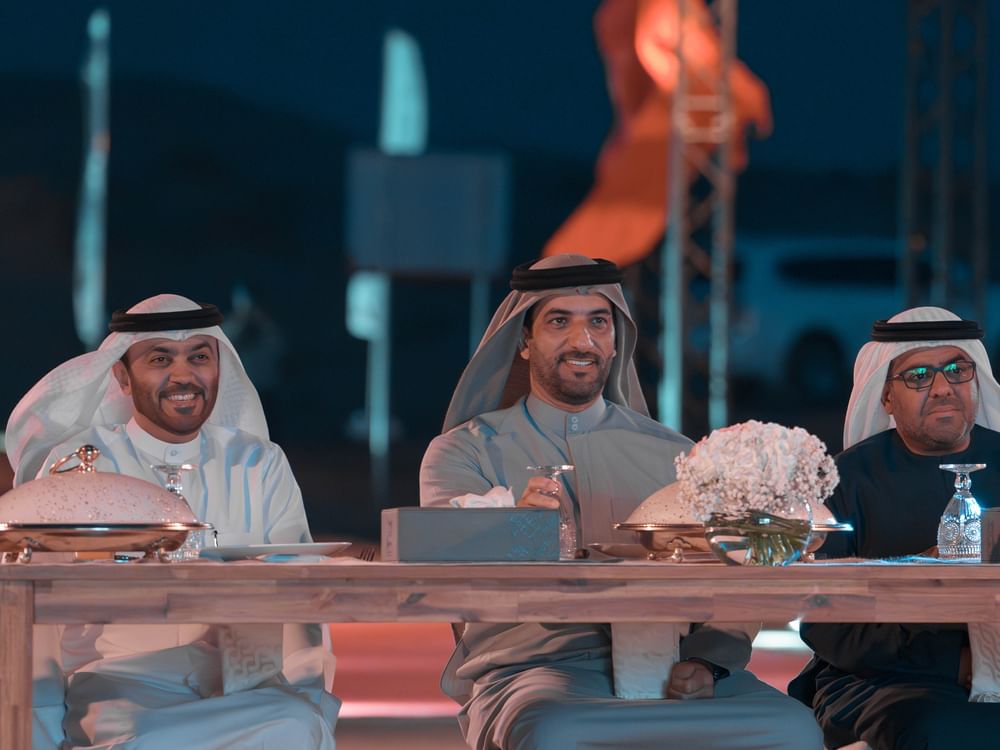 سلطان بن أحمد القاسمي يشهد احتفال مدينة الشارقة للإعلام