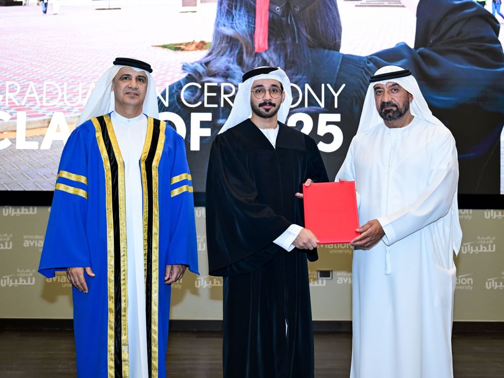جامعة الإمارات للطيران تحتفي بتخريج دفعتها السادسة والثلاثين 