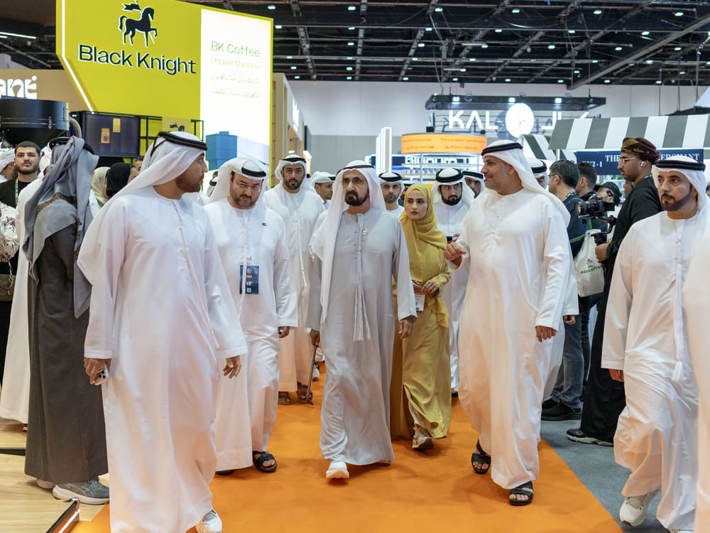 Mohammed bin Rashid visits World of Coffee Dubai as exhibition marks its fifth edition