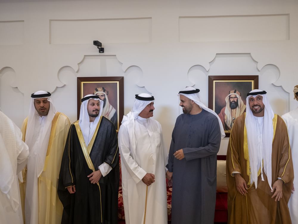 Theyab bin Mohamed bin Zayed attends Ali Mohamed Al Qubaisi wedding reception