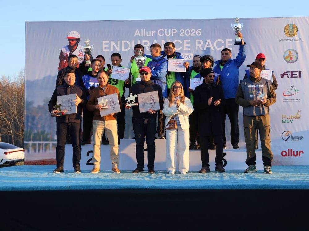 أريستانباي يحصد كأس "ألور 2026" في الجولة السابعة لسلسلة سباقات قرية الإمارات العالمية للقدرة