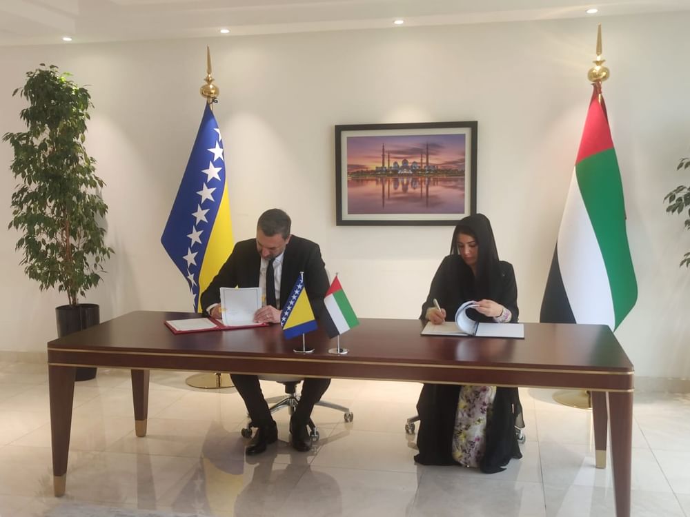 UAE, Bosnia and Herzegovina sign MoU on mutual visa exemption