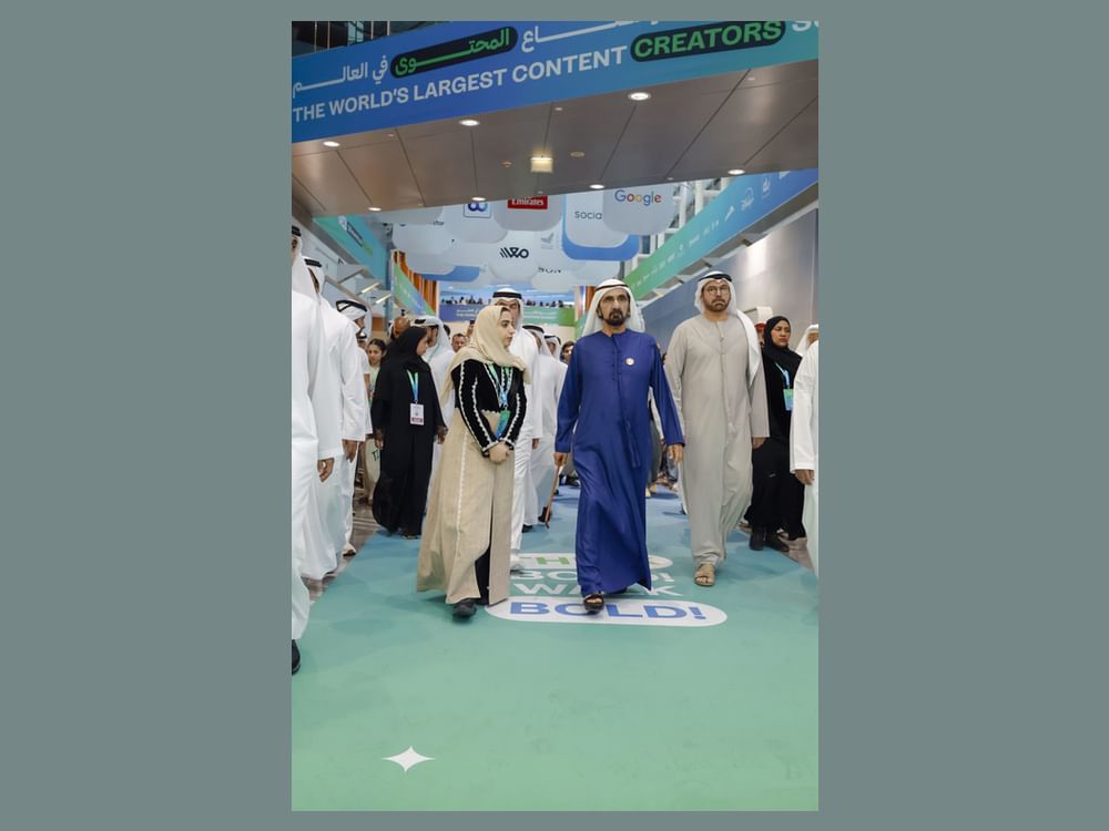Mohammed bin Rashid: Content creation plays central role in shaping awareness, driving development, supporting future economy