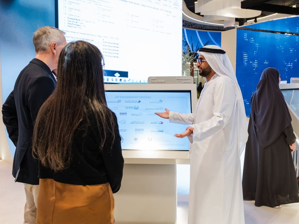 "صحة دبي" تستعرض منظومة "جبر" في معرض الصحة العالمي