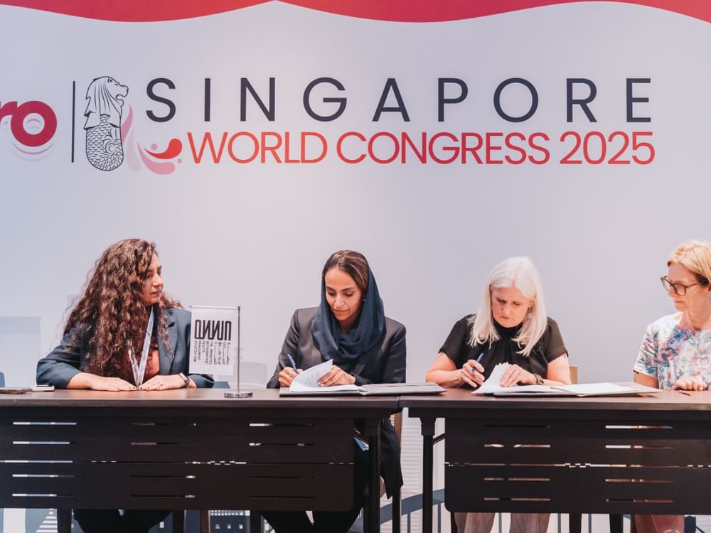 "الإمارات لإدارة حقوق النسخ" تشارك  في مؤتمر بسنغافورة 