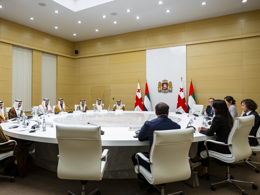 Presidente dos Emirados e premiê da Geórgia discutem avanço das relações bilaterais no âmbito do Acordo de Parceria Econômica Abrangente
