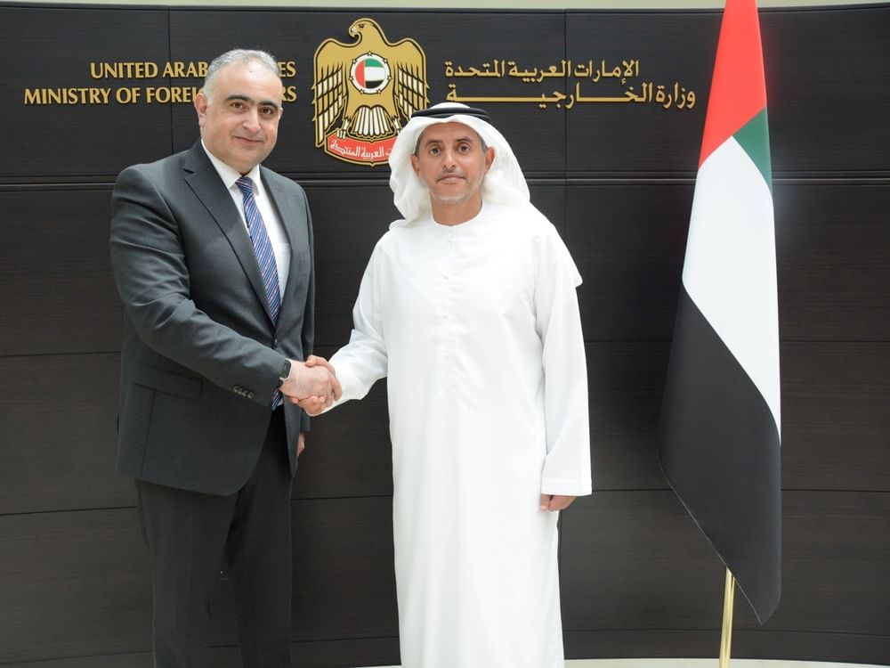 Director of MoFA’s Dubai Office receives credentials of Consul-General of Jordan