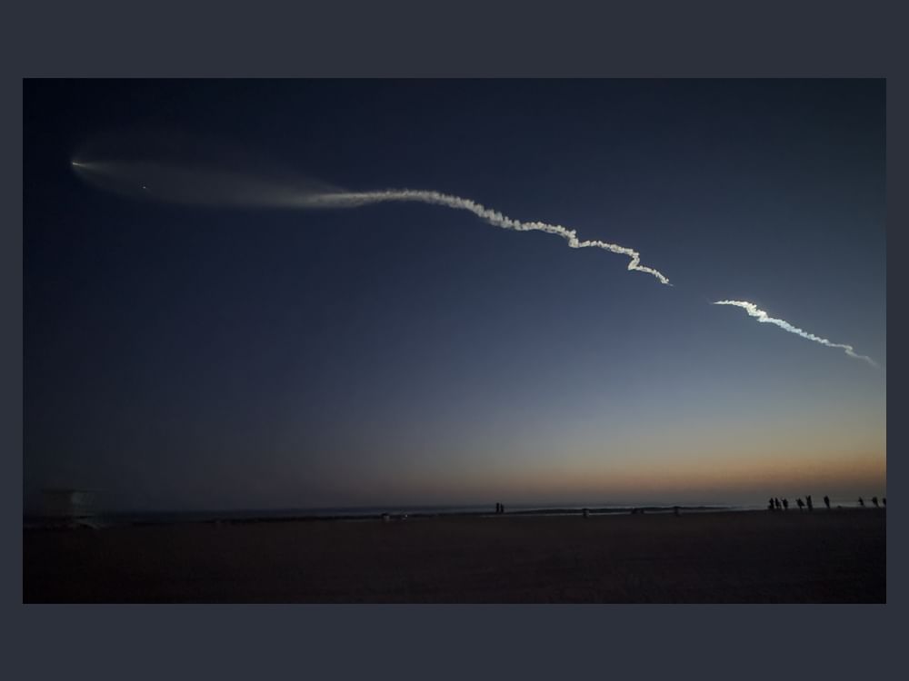 SpaceX launch from California sends 26 Starlink satellites into low Earth orbit