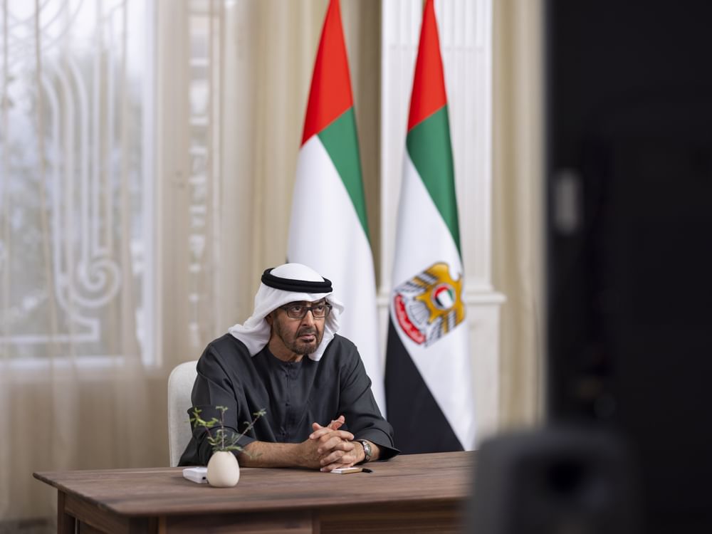 UAE President Participates In Virtual BRICS Summit Discussing Situation ...