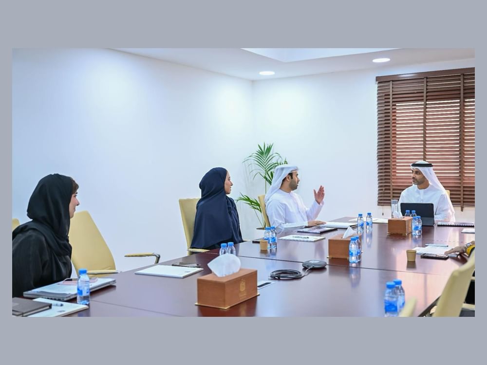 أحمد بن حميد النعيمي يطلع على مبادرات و مشاريع "موارد عجمان" للعام 2024