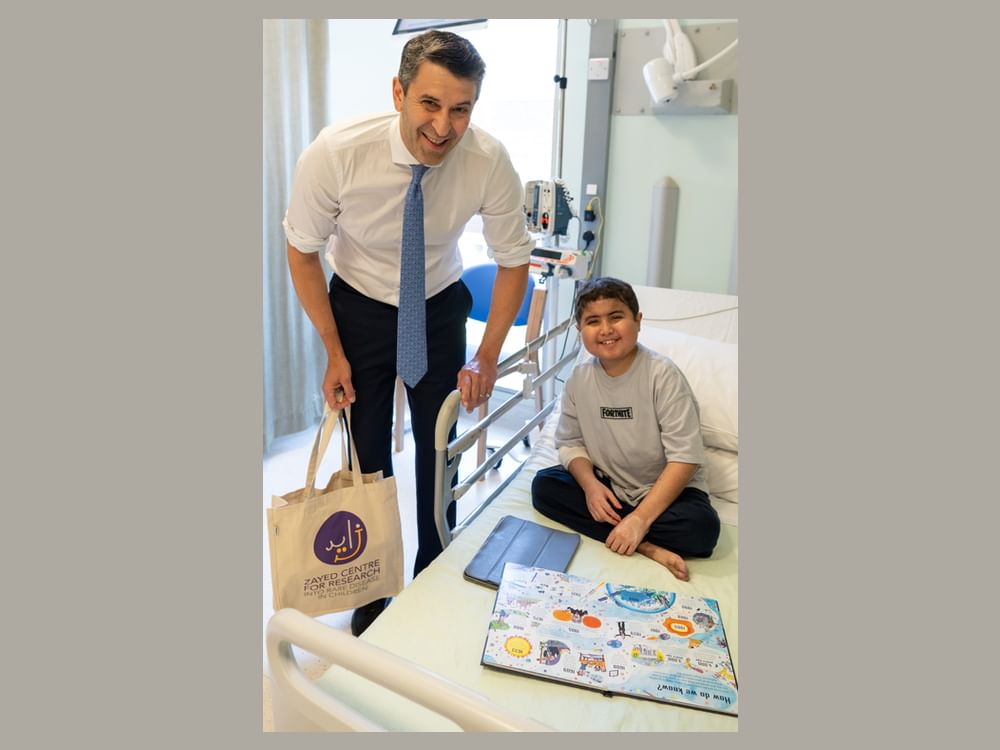 UAE Ambassador to UK visits patients at Great Ormond Street Hospital on occasion of Eid Al Ad’ha