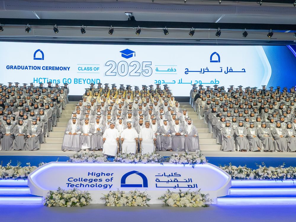 برعاية حاكم رأس الخيمة.. صقر بن سعود يشهد تخريج 576 من طلبة كليات التقنية العليا