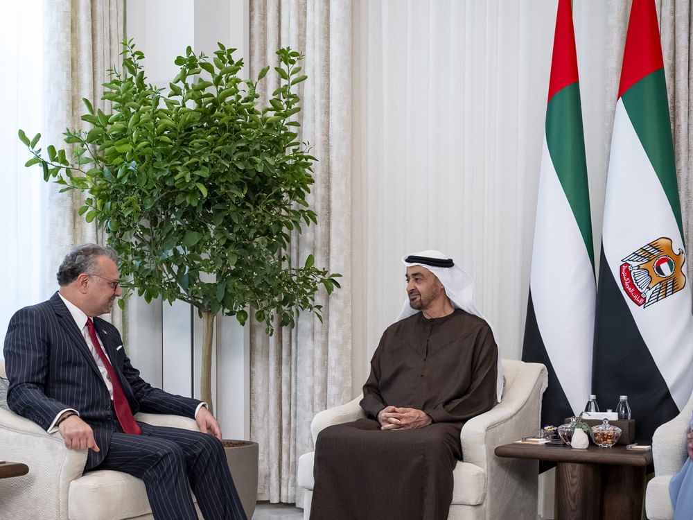 UAE President receives US President’s Advisor for Arab and African Affairs