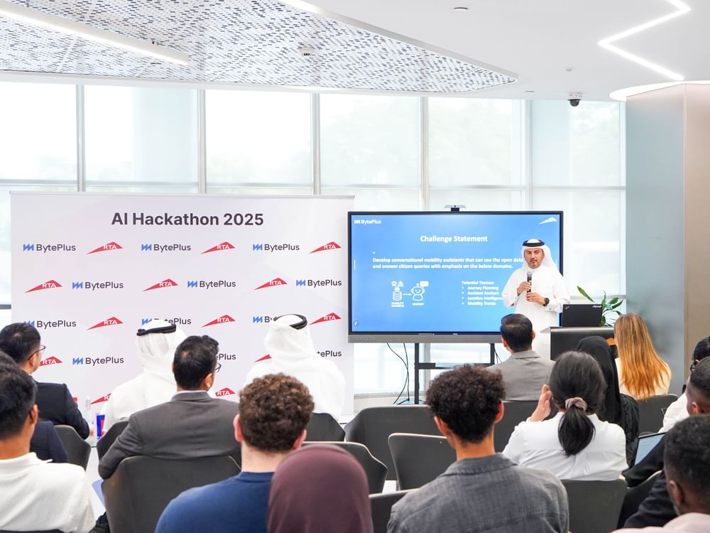 RTA collaborates with BytePlus to organise Generative AI Hackathon using Open Data
