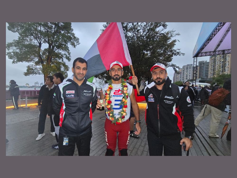 Team Abu Dhabi star Rashed Al Mulla leads Freestyle World Championship with 50 points after Shanghai triumph