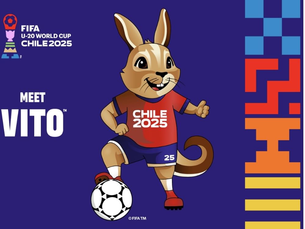 FIFA unveils 'Vito' the Vizcacha as Chile 2025 U-20 World Cup Mascot
