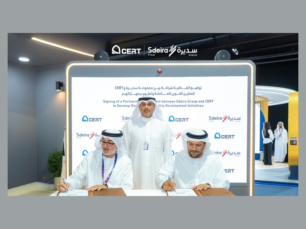 Sdeira Group, CERT sign partnership to advance workforce development