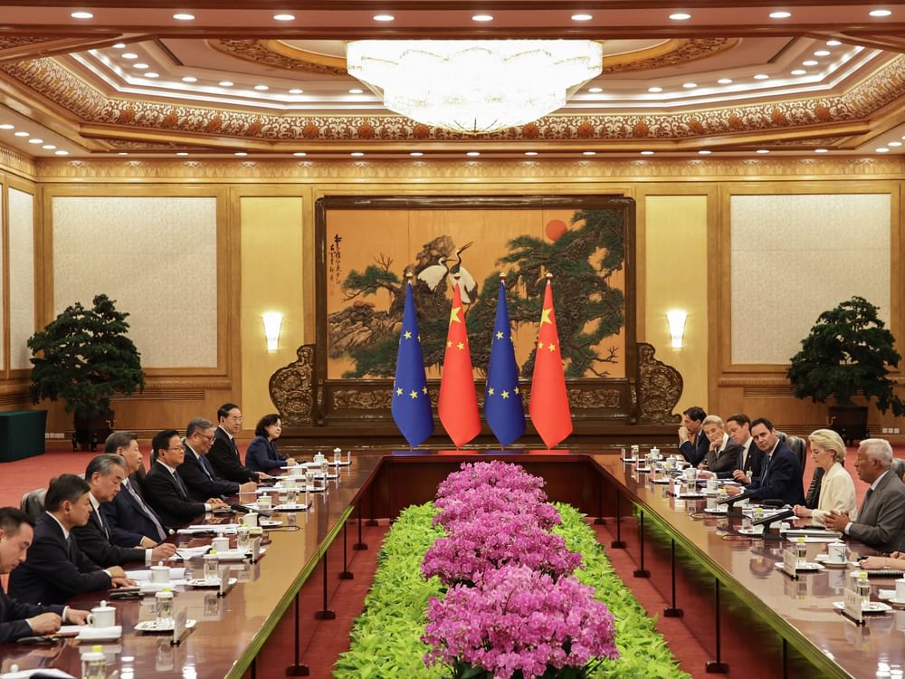 China, EU leaders meet in Beijing to discuss advancing relations