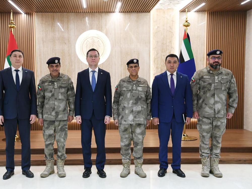 Abu Dhabi Police, Kazakhstan Embassy discuss enhancing cooperation
