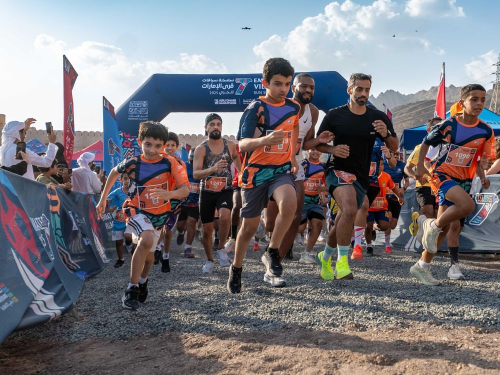 Ajman hosts Race 2 of Emirates Villages Run Series