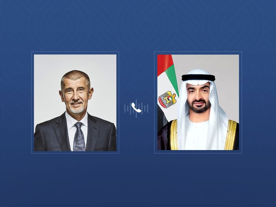 UAE President receives phone call from Czech Prime Minister condemning Iranian attacks