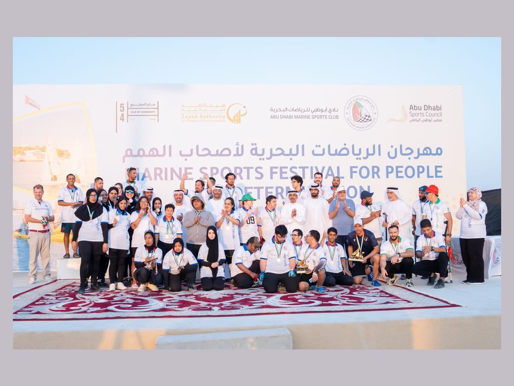 Ahmed bin Hamdan crowns champions at People of Determination Marine Sports Festival