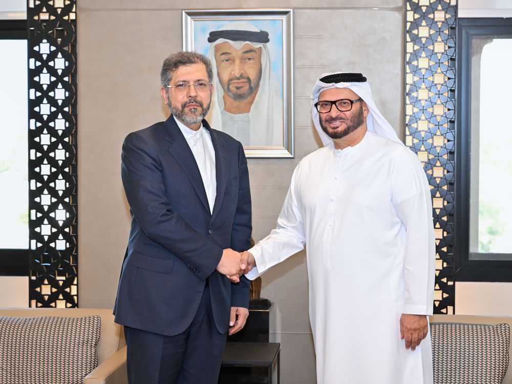 Anwar Gargash meets Iranian Deputy Foreign Minister