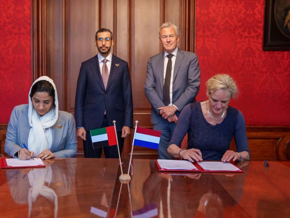 الإمارات وهولندا تعززان مجالات التعاون الإستراتيجية