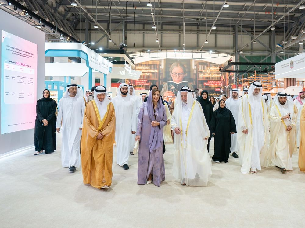 حاكم الشارقة يفتتح الدورة الـ 44 من معرض الشارقة الدولي للكتاب