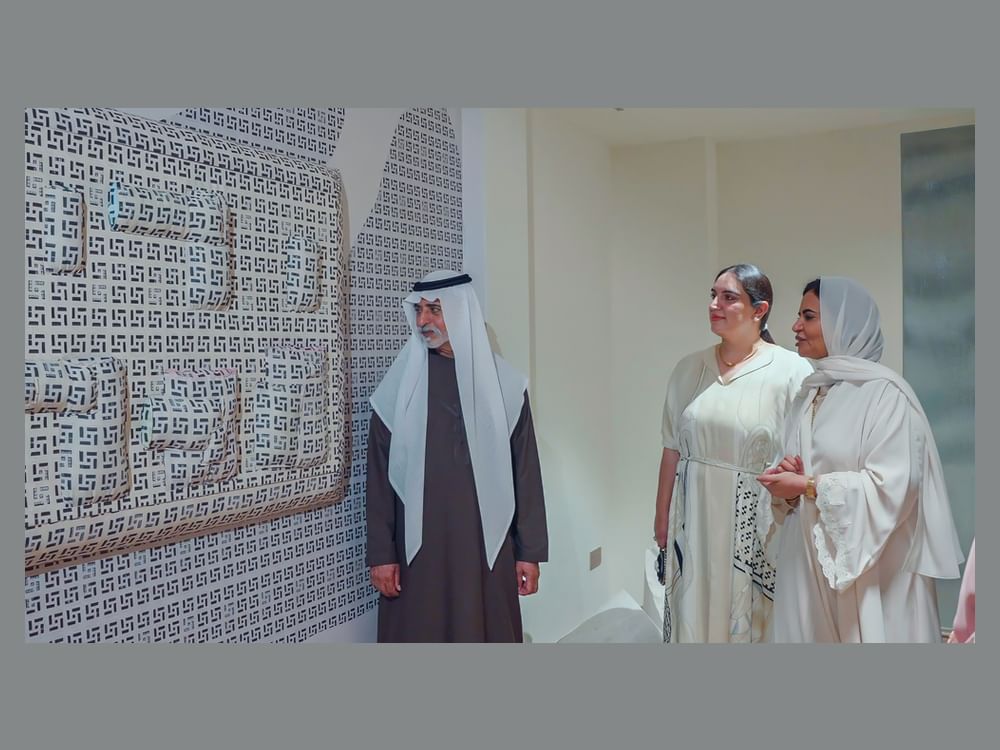 Nahyan bin Mubarak inaugurates 'Off Script' exhibition
