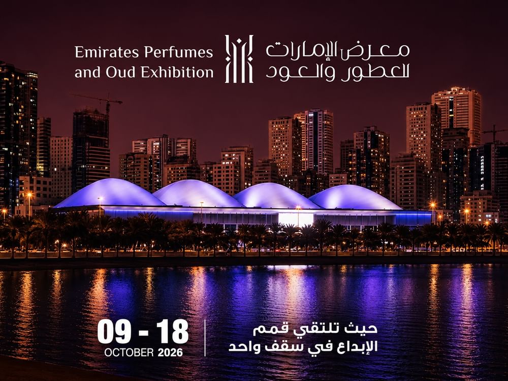 "معرض الإمارات للعطور والعود" ينطلق 9 أكتوبر في إكسبو الشارقة