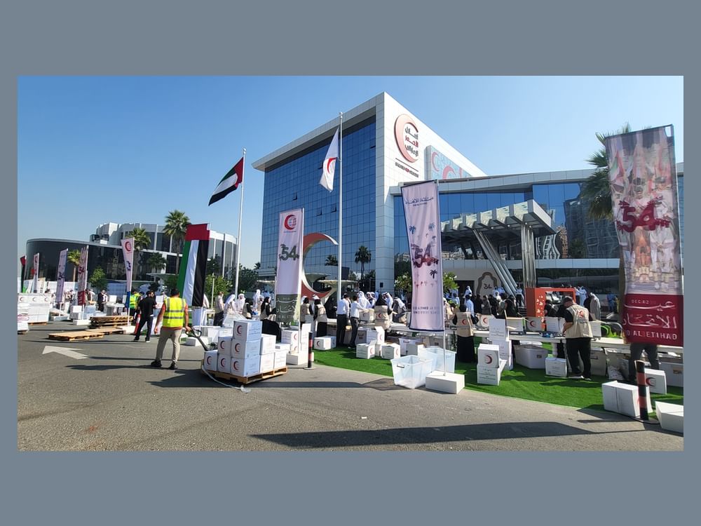 ERC prepares 1,971 food parcels for Gaza as part of 54th Eid Al Etihad celebrations