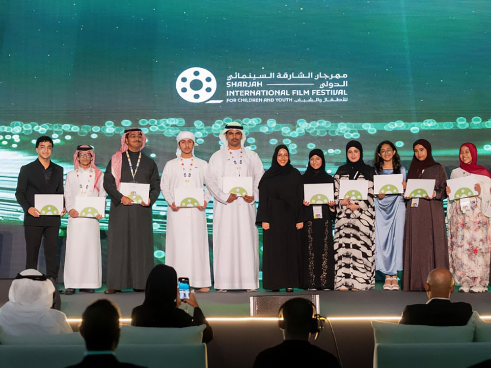 مهرجان الشارقة السينمائي للأطفال والشباب يكرم الفائزين بجوائزه