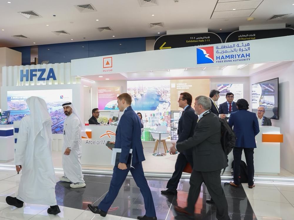 "حرة الحمرية" تستعرض خدماتها اللوجستية بقطاع الطاقة خلال"أديبك 2025"