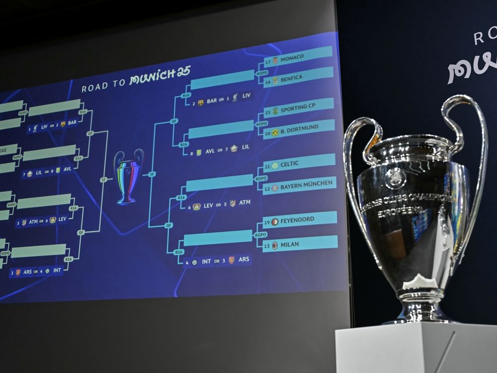 ريال مدريد يواجه مانشستر سيتي في الملحق المؤهل إلى دور الـ16 من دوري الأبطال