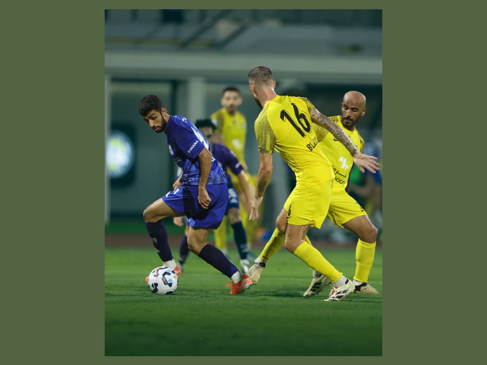 فوز النصر على كلباء في دوري أدنوك للمحترفين