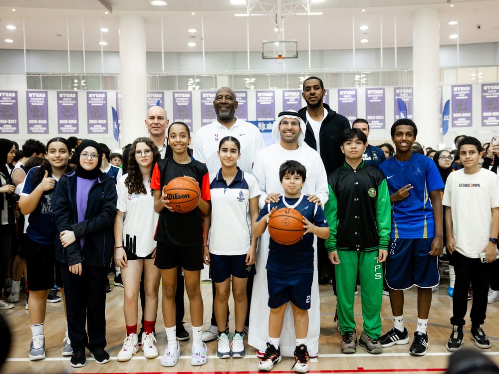 إطلاق الموسم الثالث من دوري الناشئين "(NBA) " لكرة السلة في أبو ظبي