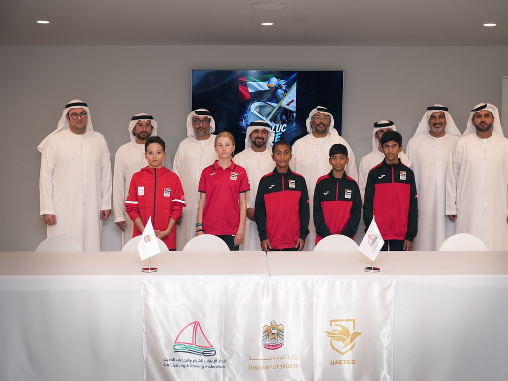 UAE Committee for Talent signs five agreements to integrate new athletes into modern sailing development programmes