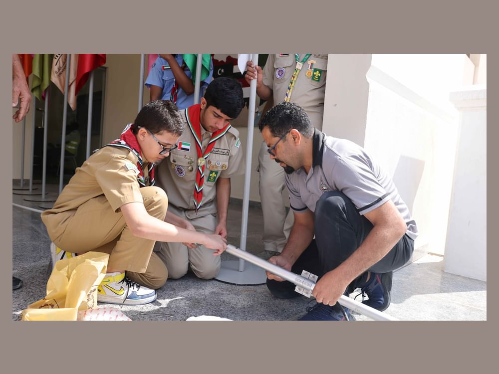 UoS, UAE Scouts launch global JOTA-JOTI camp