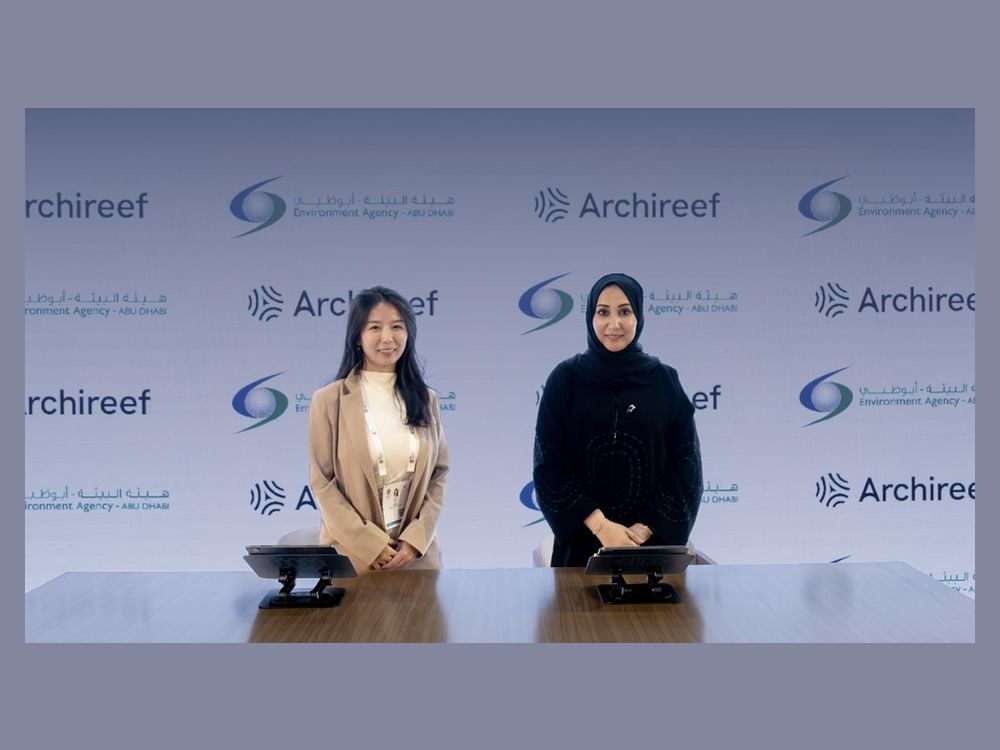 Abu Dhabi Environment Agency partners with Archireef to advance marine ecosystem restoration efforts
