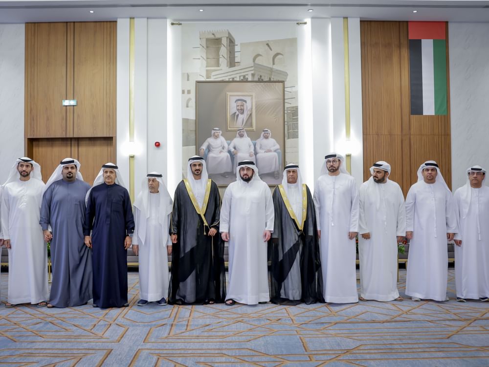 أحمد بن محمد يحضر أفراح القرقاوي والعتيبة