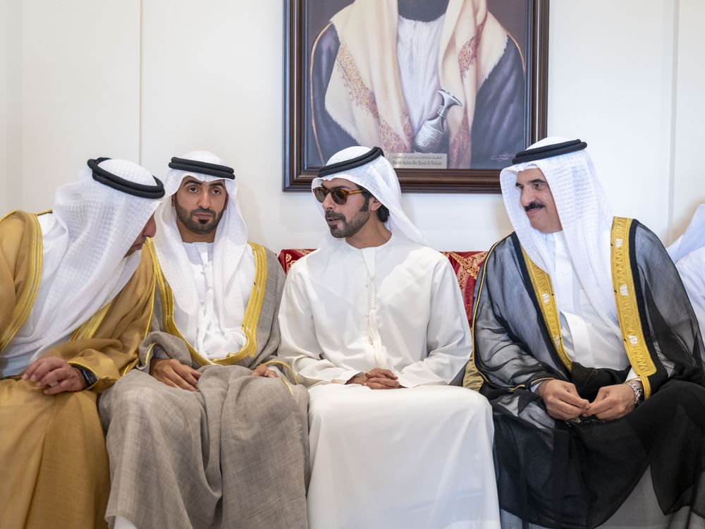 Khalifa bin Tahnoon bin Mohammed attends Mohamed Rashid Al Muhairi wedding reception