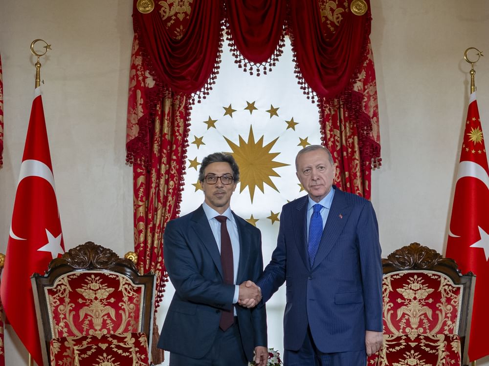 Mansour bin Zayed, President of Türkiye discuss bilateral cooperation