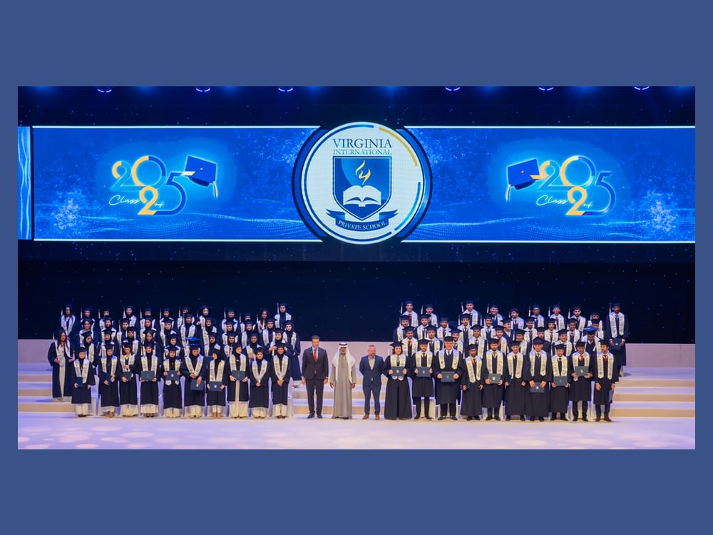 Nahyan bin Mubarak attends graduation of 4th cohort of Grade 12 students from Virginia International Private School