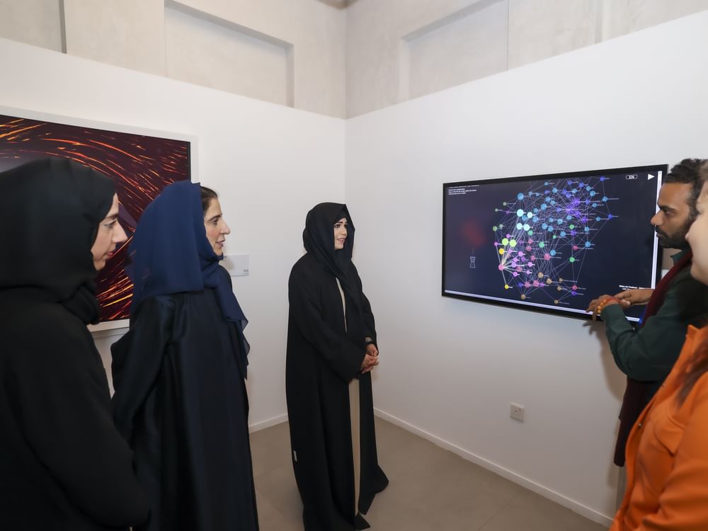 لطيفة بنت محمد تزور مهرجان سكَّة للفنون والتصميم بدورته الـ14