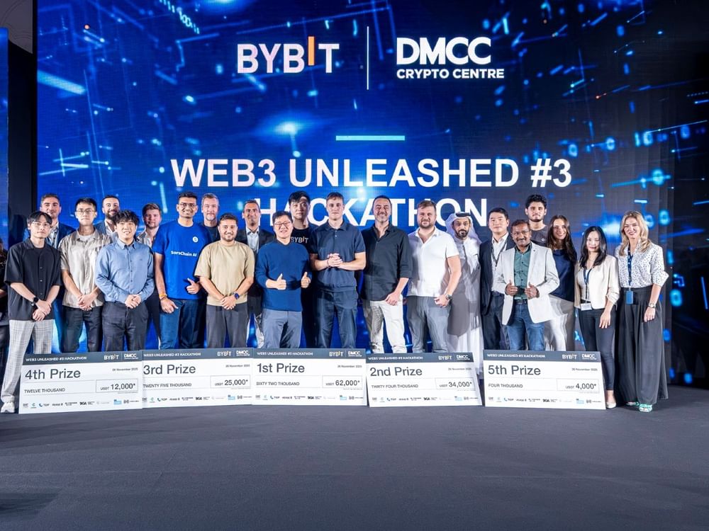 " دبي للسلع المتعددة" و"بايبت" يكشفان عن الفائزين في النسخة الثالثة من هاكاثون "ويب 3 أنليشد" 